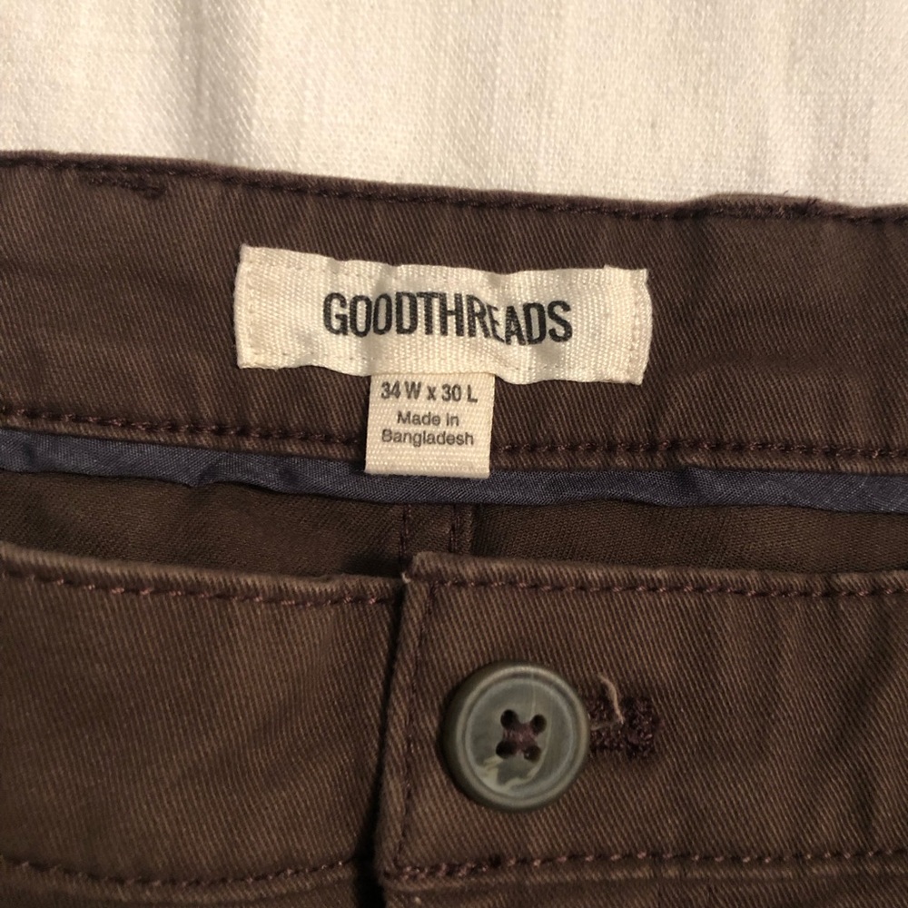 Goodthreads Brown Pants - Picture 3 of 4